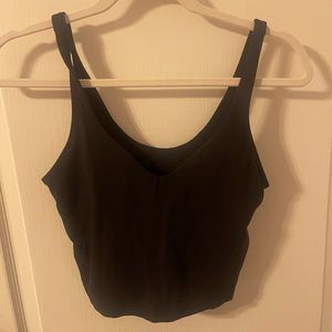 Black lululemon align tank